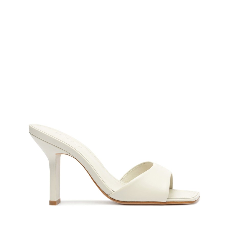 Sandals SCHUTZ | Posseni Casual Leather Sandal Pearl