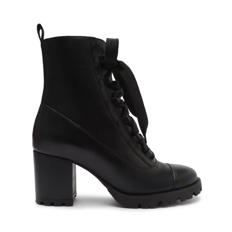 Boots SCHUTZ | Kaile Mid Leather Bootie Black