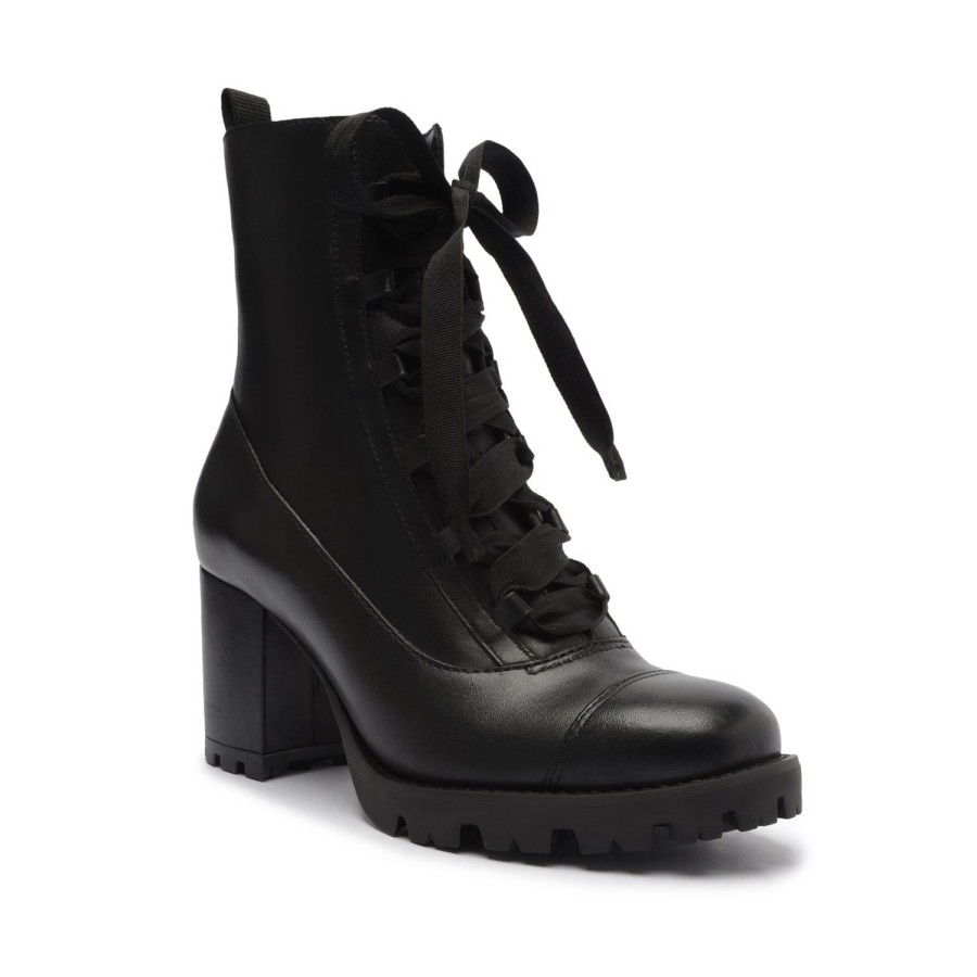 Boots SCHUTZ | Kaile Mid Leather Bootie Black