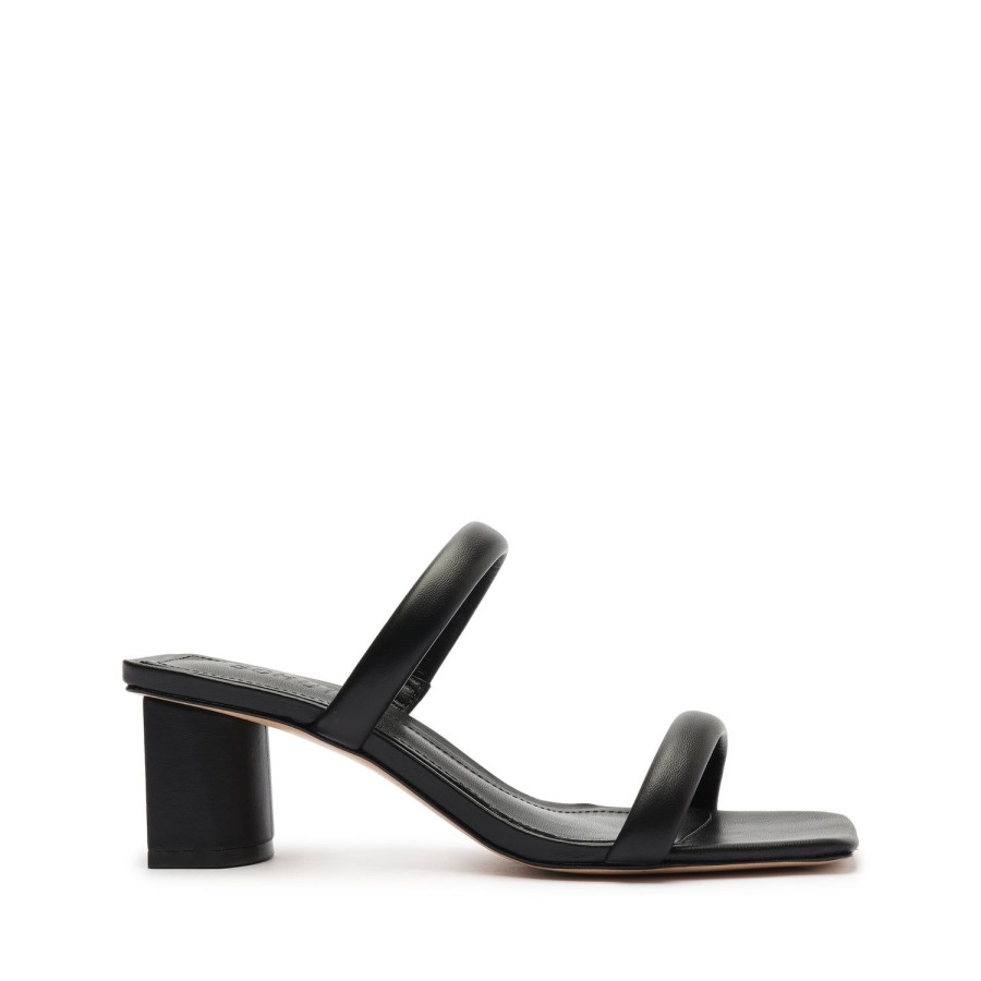 Sandals SCHUTZ | Ully Lo Nappa Leather Sandal Black