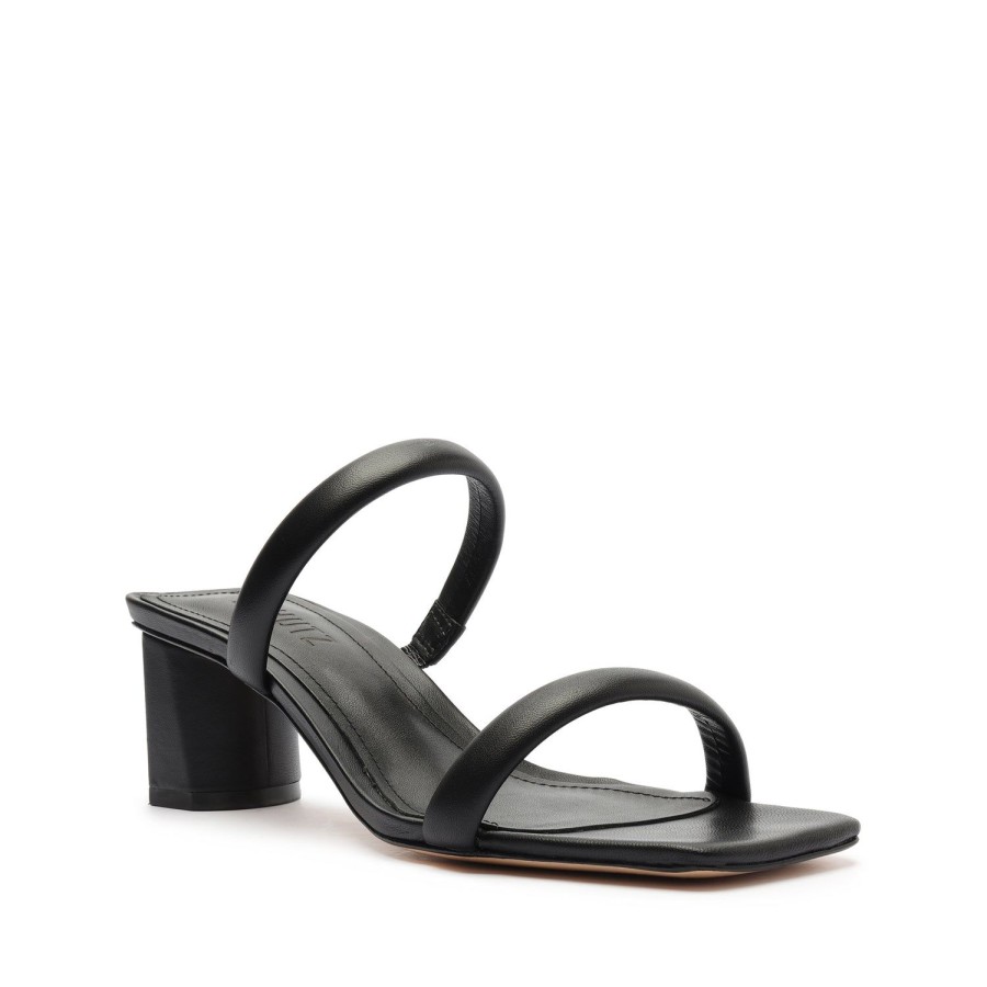 Sandals SCHUTZ | Ully Lo Nappa Leather Sandal Black