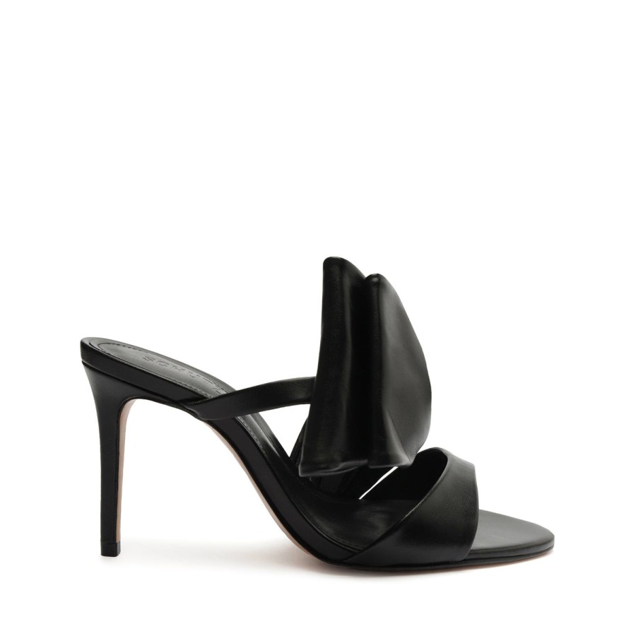 Sandals SCHUTZ | Judy High Nappa Leather Sandal Black