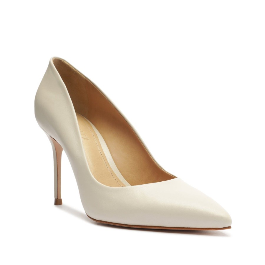 Pumps SCHUTZ | Lou Lo Leather Pump Pearl