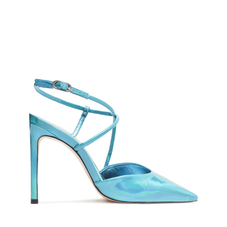 Pumps SCHUTZ | Aimee Specchio Leather Pump Blue