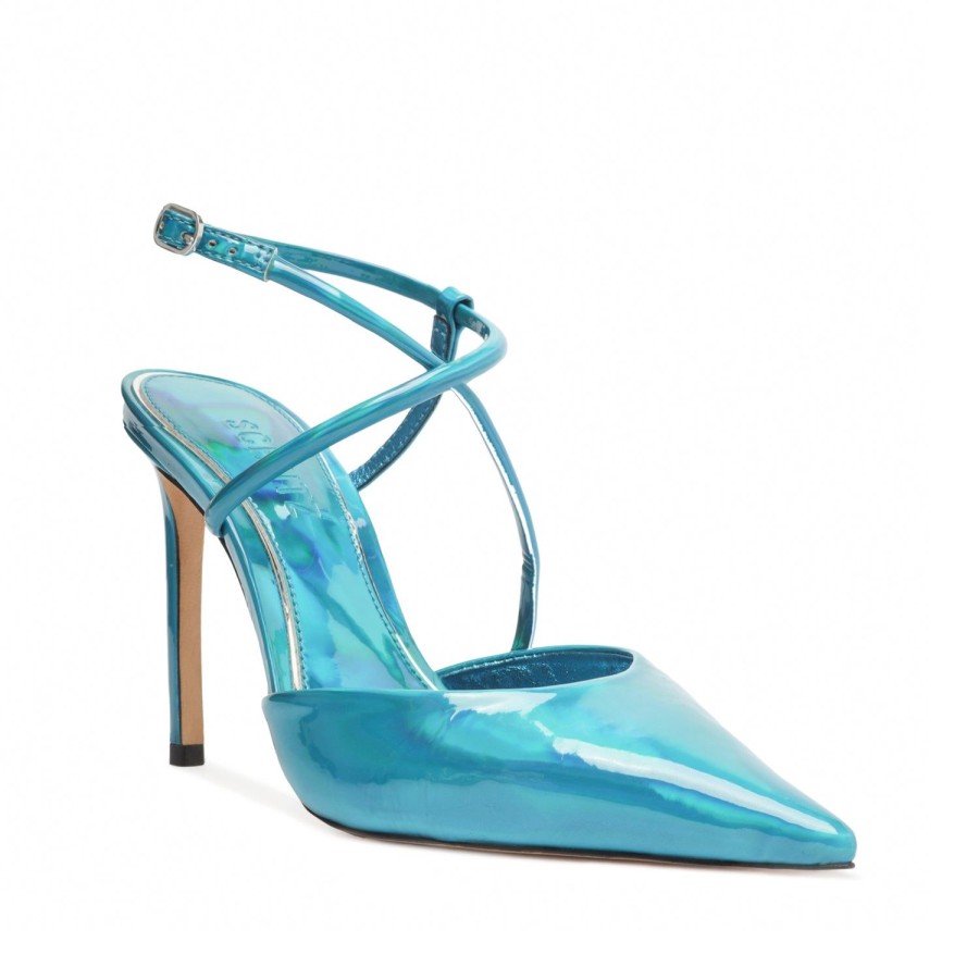 Pumps SCHUTZ | Aimee Specchio Leather Pump Blue