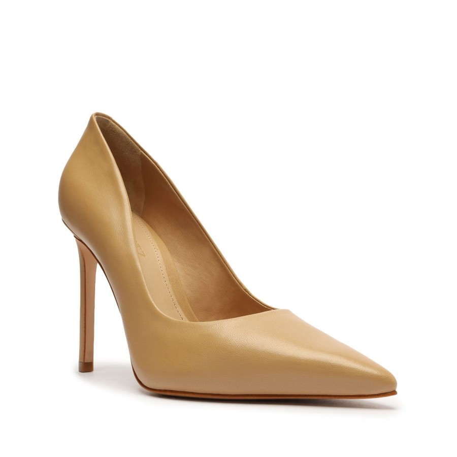 Pumps SCHUTZ | Lou Nappa Leather Pump Light Beige