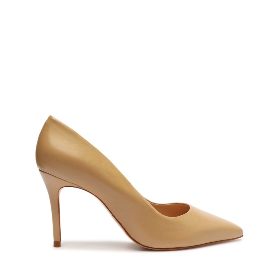 Pumps SCHUTZ | Lou Lo Nappa Leather Pump Light Beige