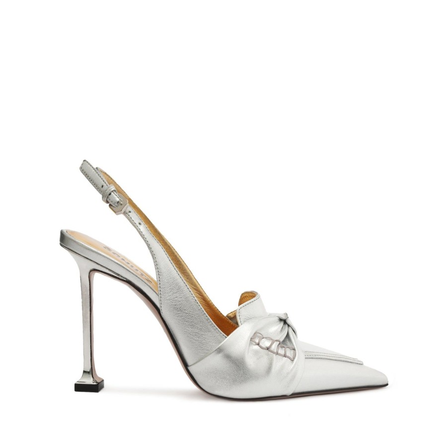 Pumps SCHUTZ | Fiorella Leather Pump Silver « Carljewelryshop