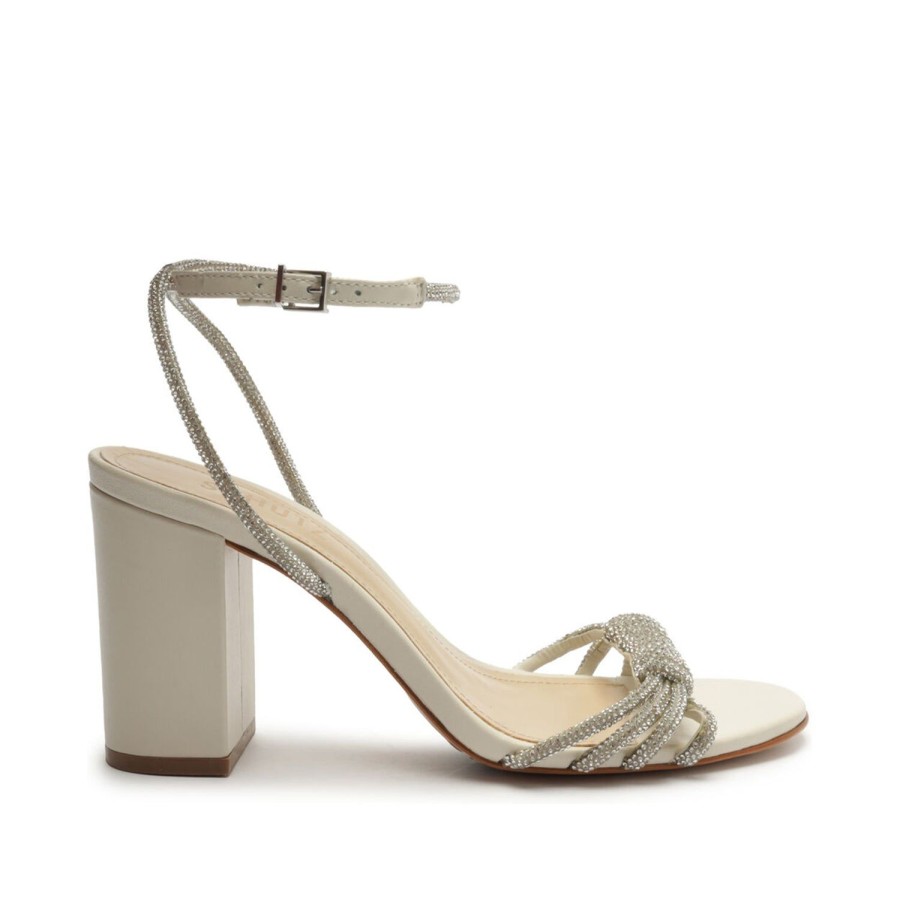 Sandals SCHUTZ | Jewell Block Nappa Leather Sandal Crystal