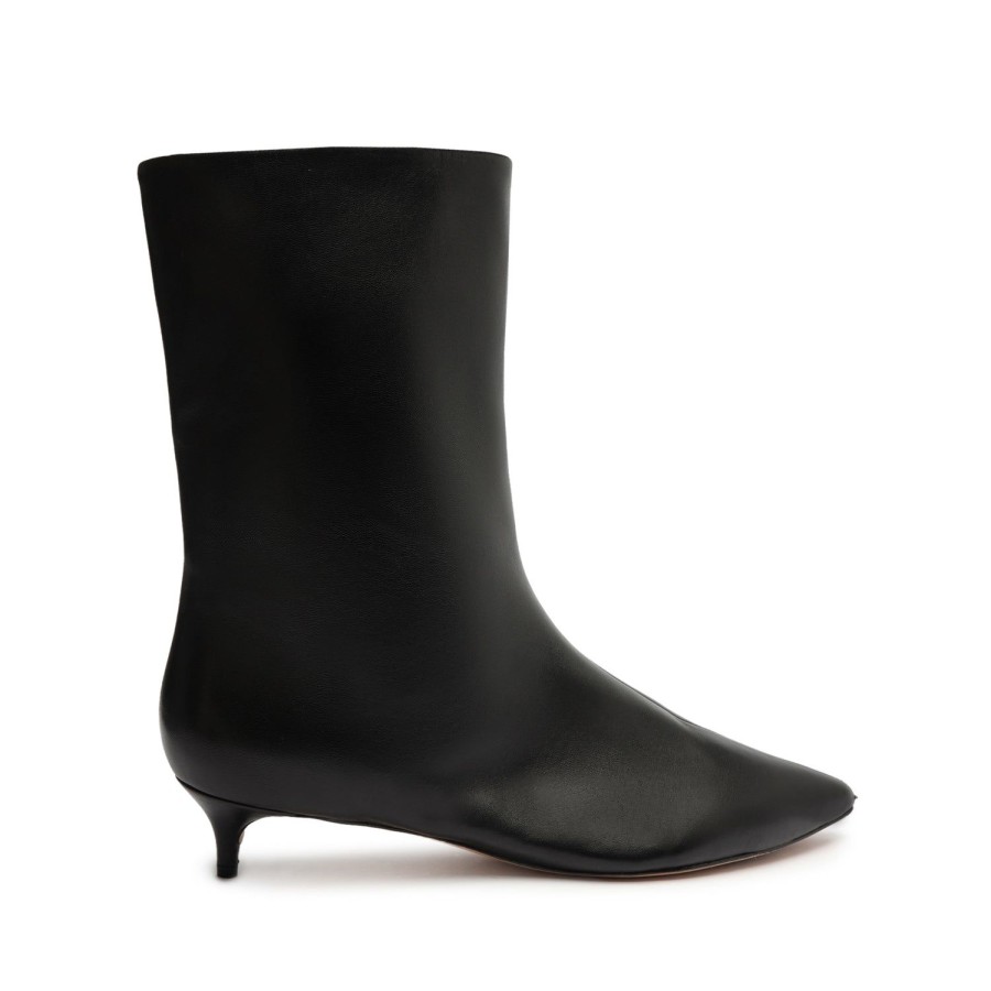 Boots SCHUTZ | Gail Nappa Leather Bootie Black