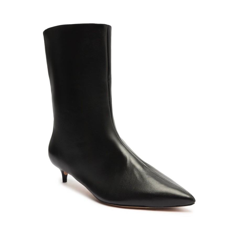 Boots SCHUTZ | Gail Nappa Leather Bootie Black