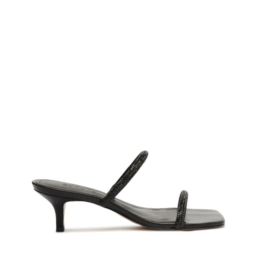 Sandals SCHUTZ | Taliah Square Sandal Crystal Black