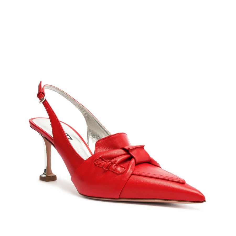 Pumps SCHUTZ | Fiorella Mid Leather Pump Red