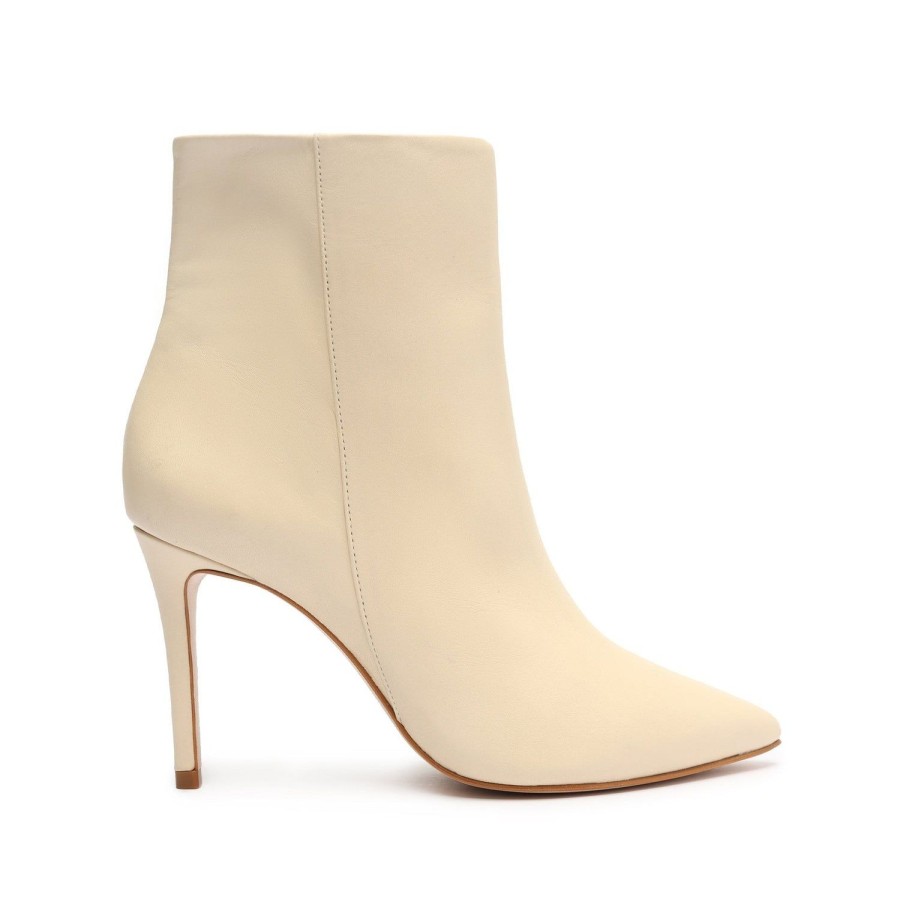 Boots SCHUTZ | Mikki Leather Bootie Eggshell