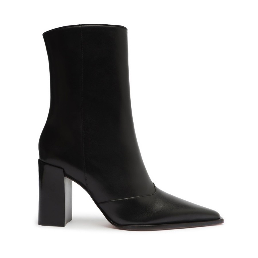 Boots SCHUTZ | Raffaela Leather Bootie Black