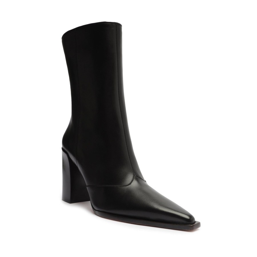 Boots SCHUTZ | Raffaela Leather Bootie Black