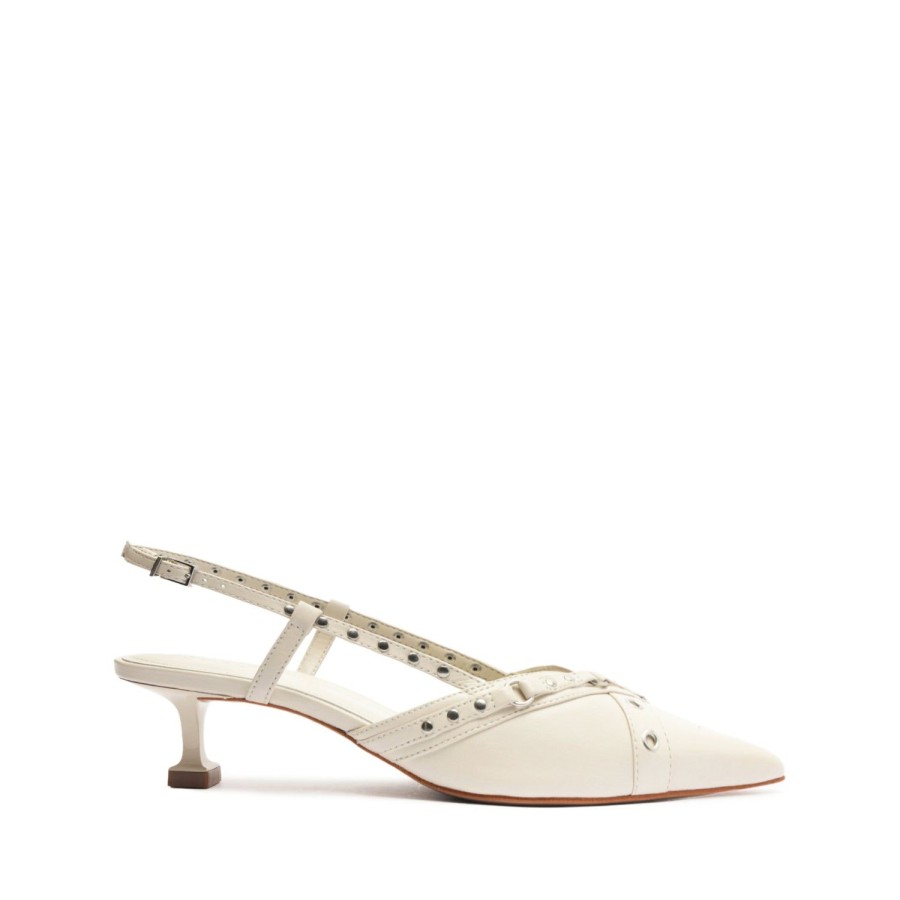 Pumps SCHUTZ | Venezia Nappa Leather Pump Pearl