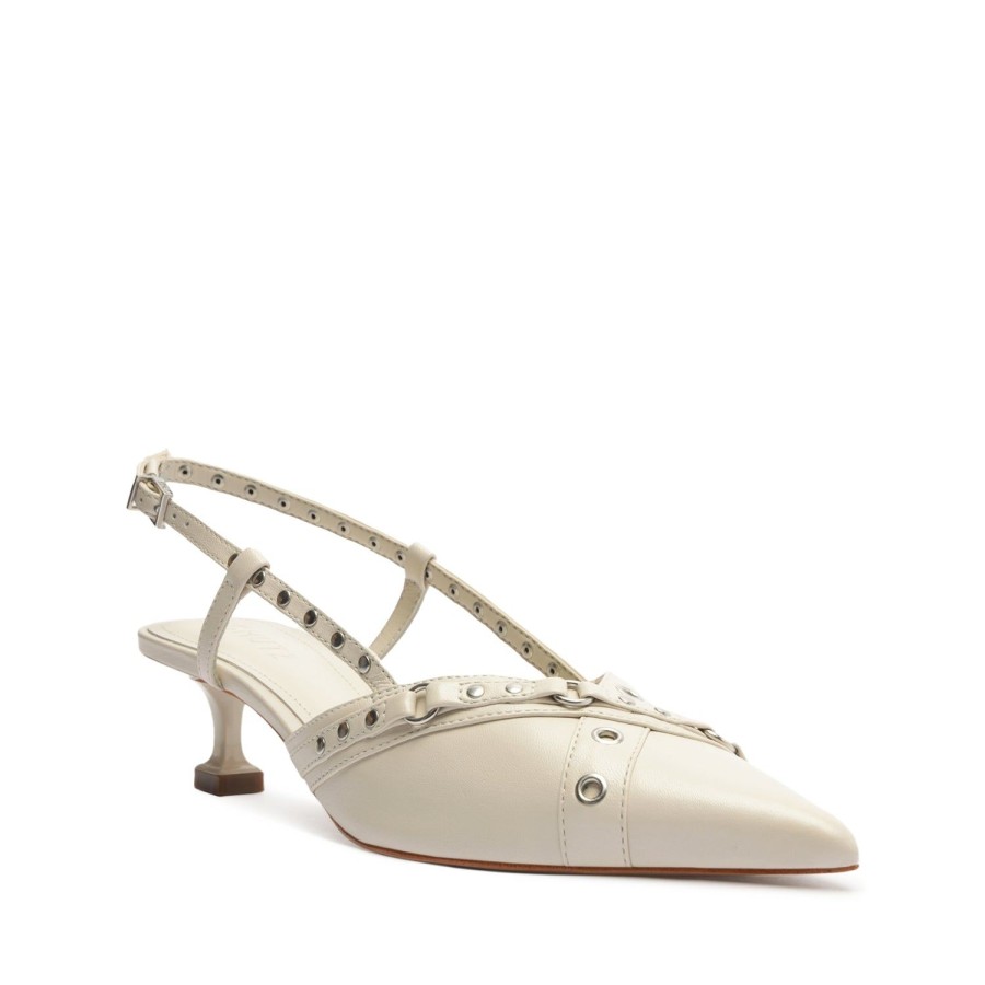 Pumps SCHUTZ | Venezia Nappa Leather Pump Pearl