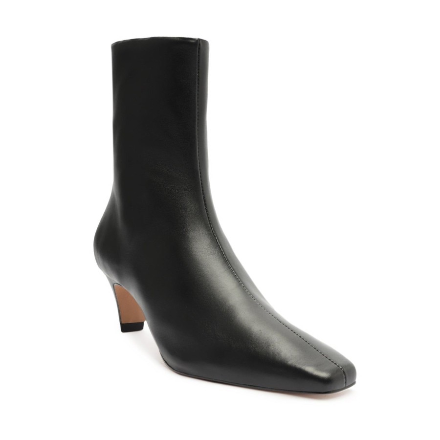 Boots SCHUTZ | Dellia Nappa Leather Bootie Black