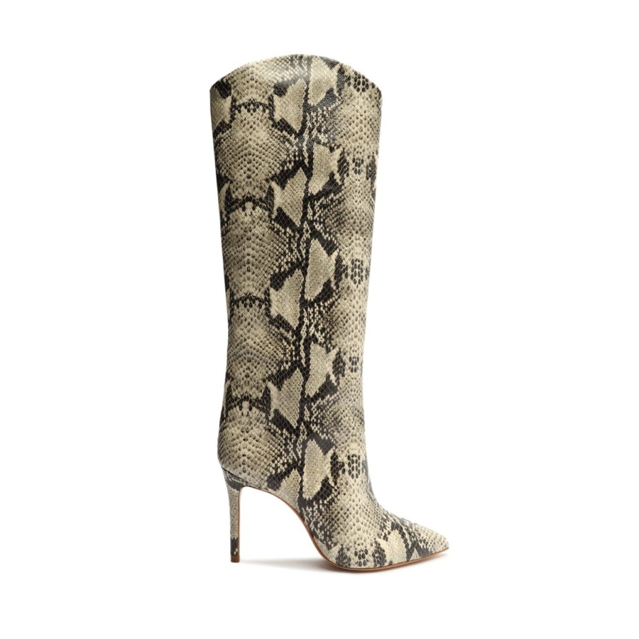 Boots SCHUTZ | Maryana Boot | Day-To-Night Shoe | Schutz Natural Snake