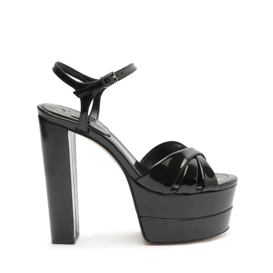 Sandals SCHUTZ | Keefa High Leather Sandal Black