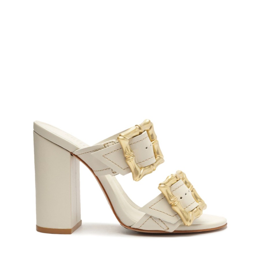 Sandals SCHUTZ | Enola Leather Sandal Pearl