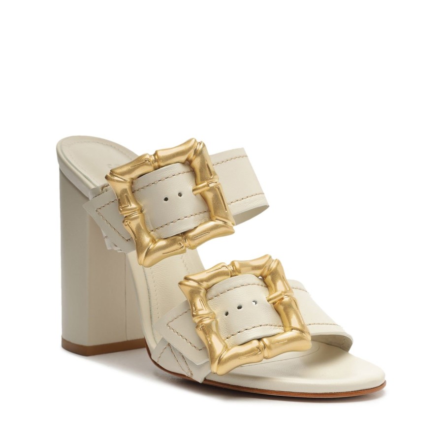 Sandals SCHUTZ | Enola Leather Sandal Pearl