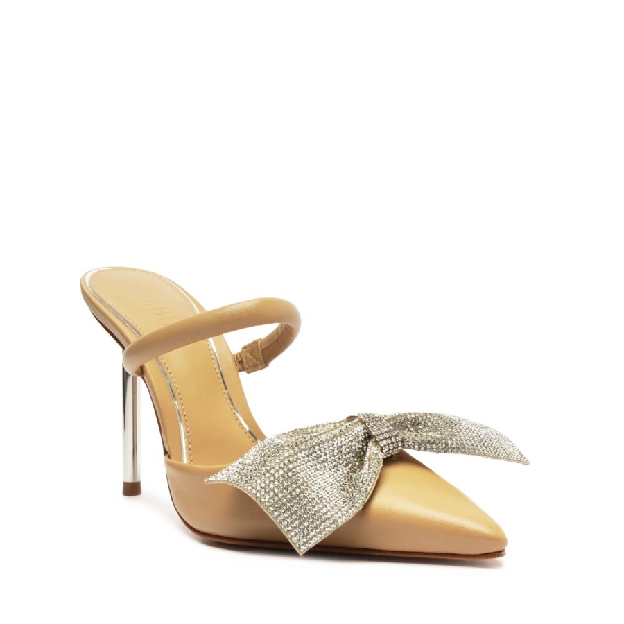 Sandals SCHUTZ | Mila Nappa Leather Pump Light Beige