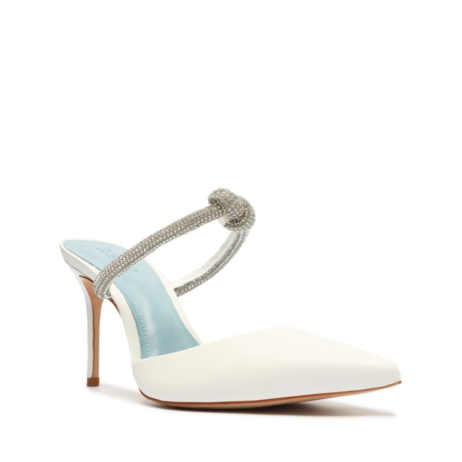 Pumps SCHUTZ | Pearl Nappa Leather Pump White