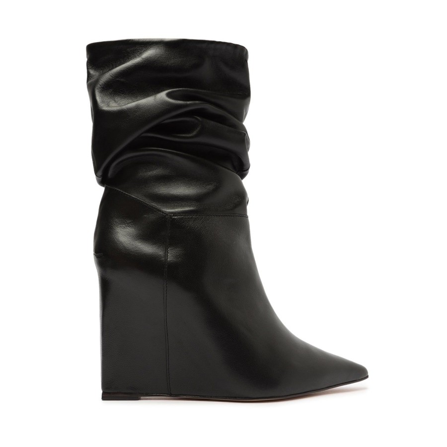 Boots SCHUTZ | Ashlee Soft Nappa Bootie Black