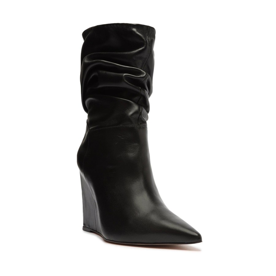 Boots SCHUTZ | Ashlee Soft Nappa Bootie Black