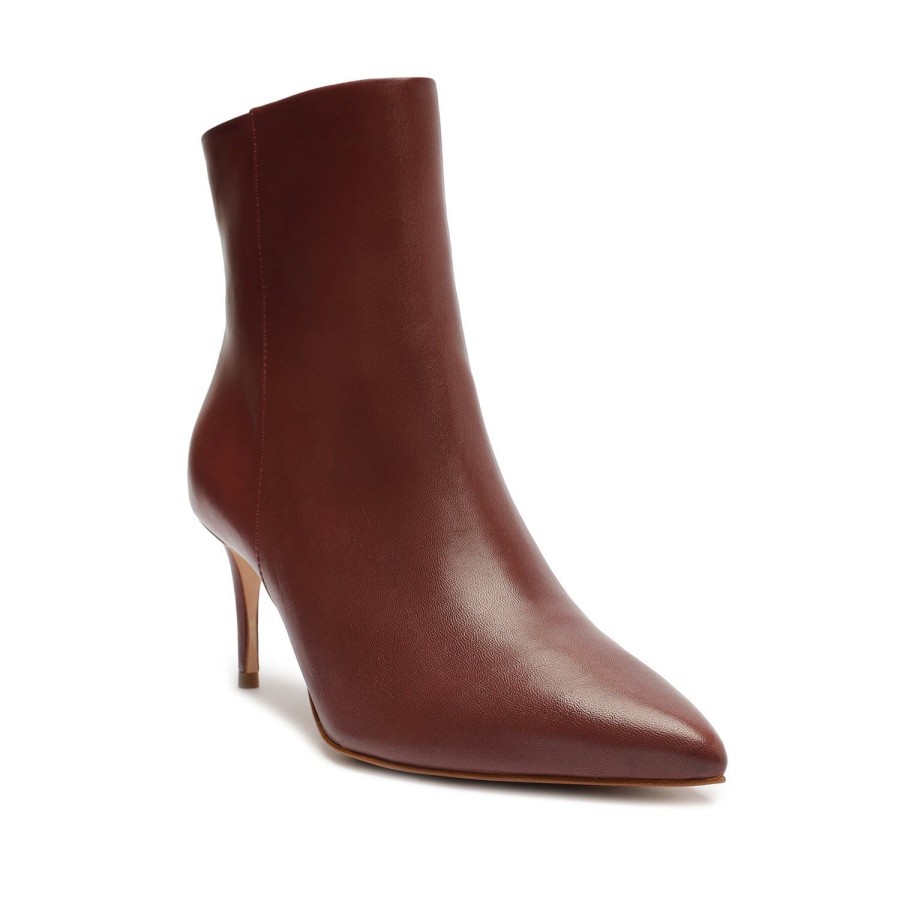 Boots SCHUTZ | Mikki Mid Bootie Red Brown