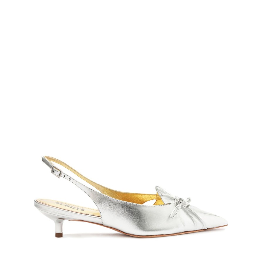 Pumps SCHUTZ | Zane Leather Pump Silver