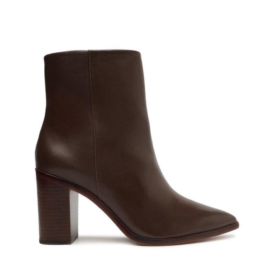 Boots SCHUTZ | Mikki Block Bootie Dark Chocolate