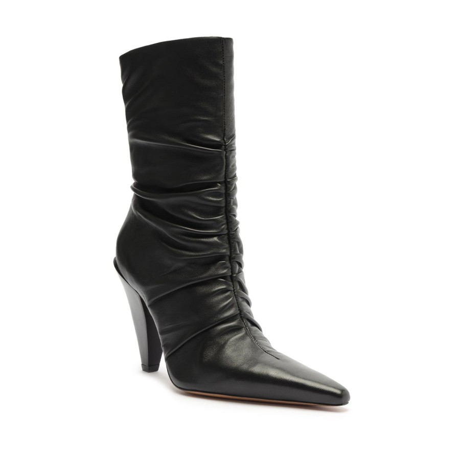 Boots SCHUTZ | Lynn Nappa Leather Bootie Black