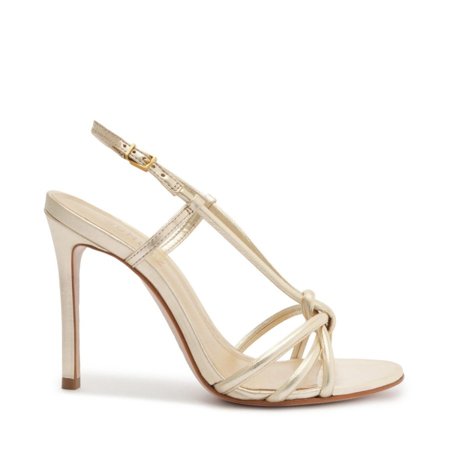 Sandals SCHUTZ | Kelsie Metallic Sandal Gold