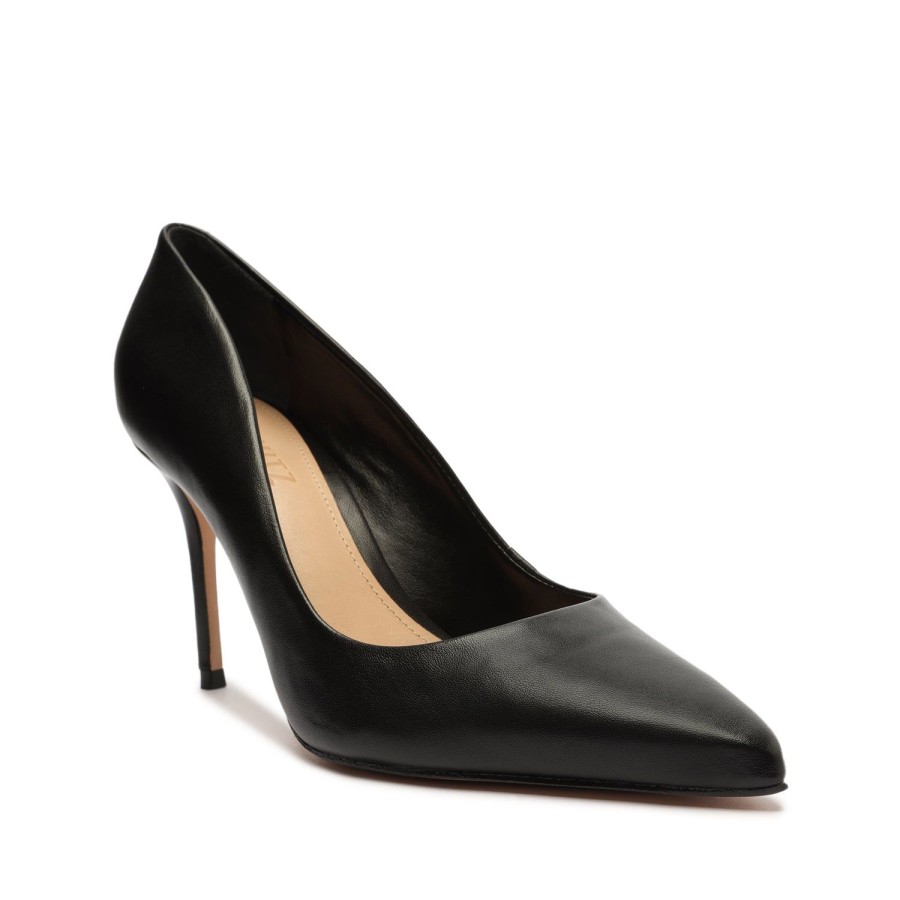 Pumps SCHUTZ | Lou Lo Nappa Leather Pump Black