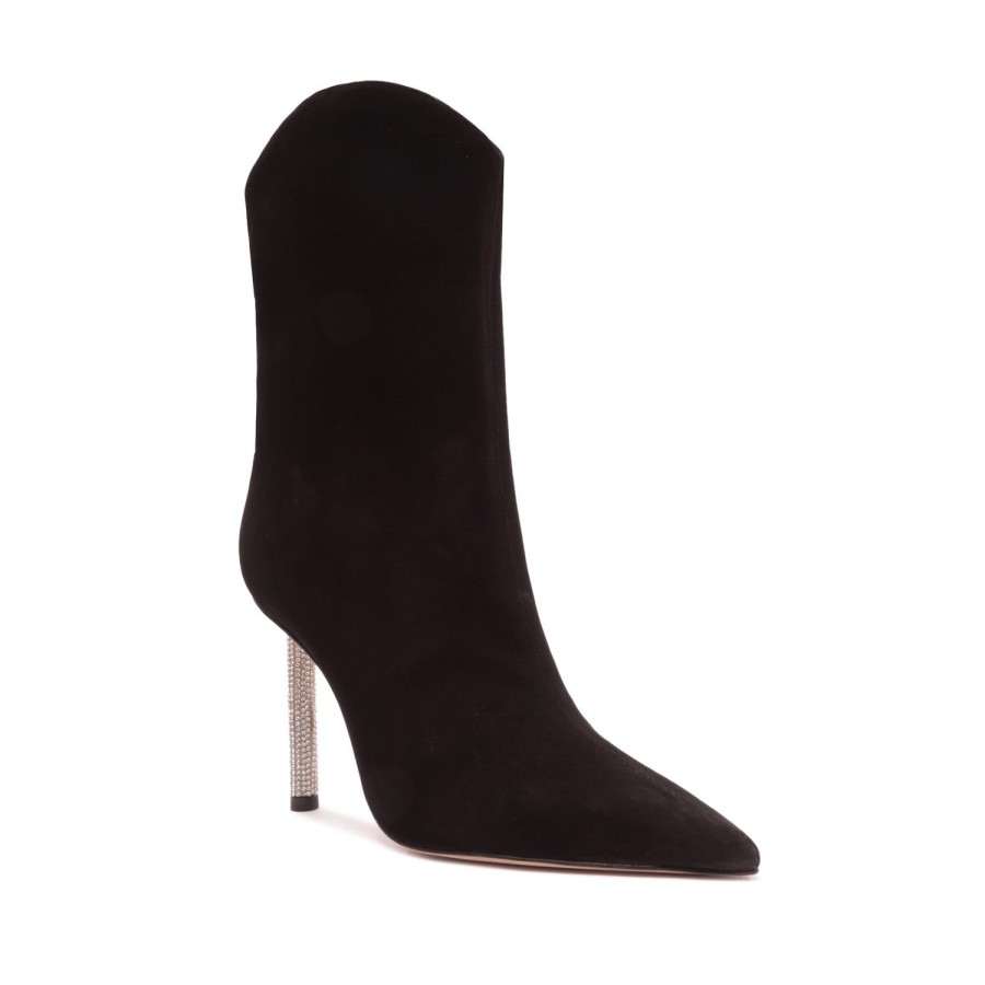 Boots SCHUTZ | Marjorie Nubuck Bootie Black