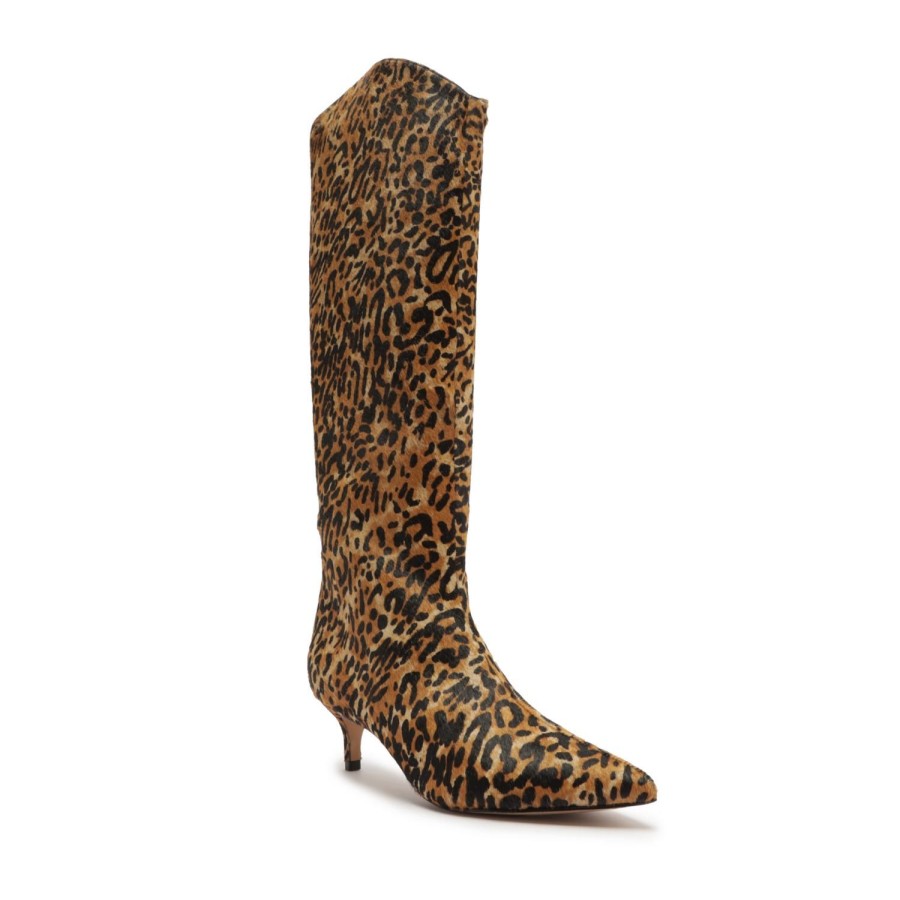 Boots SCHUTZ | Maryana Lo Casual Calf Hair Boot Natural