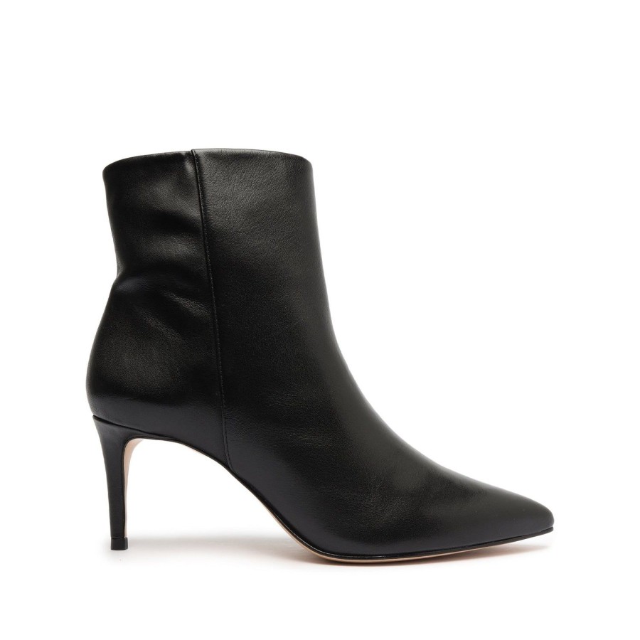 Boots SCHUTZ | Mikki Mid Leather Bootie Black