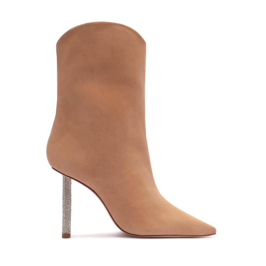 Boots SCHUTZ | Marjorie Nubuck Bootie True Beige